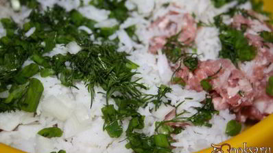 голубцы с китайским акцентом