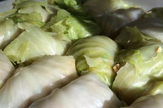 Голубцы с курицей по-польски