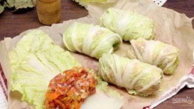 голубцы, тушенные в сметане