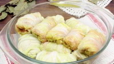 голубцы, тушенные в сметане