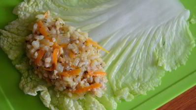 голубцы в пекинской капусте