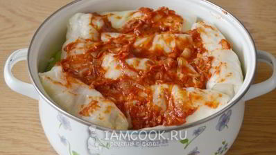 голубцы в томатном соусе