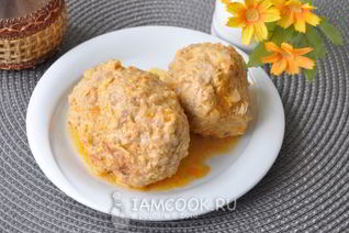 Ленивые голубцы с геркулесом