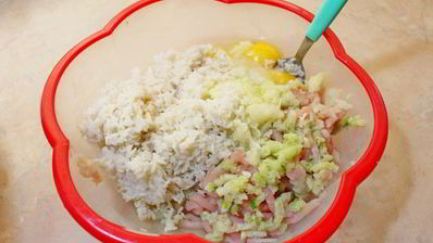 ленивые голубцы с куриным фаршем