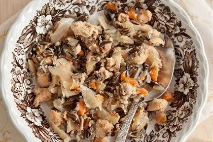 Ленивые голубцы с курицей, в духовке