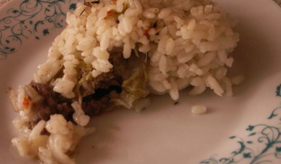 Рецепт ленивых голубцов с маслинами