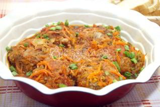 Ленивые голубцы в духовке