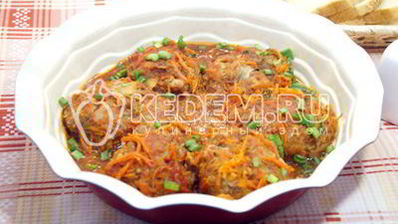 ленивые голубцы в духовке