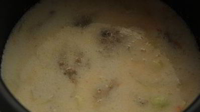 ленивые голубцы в сметанном соусе