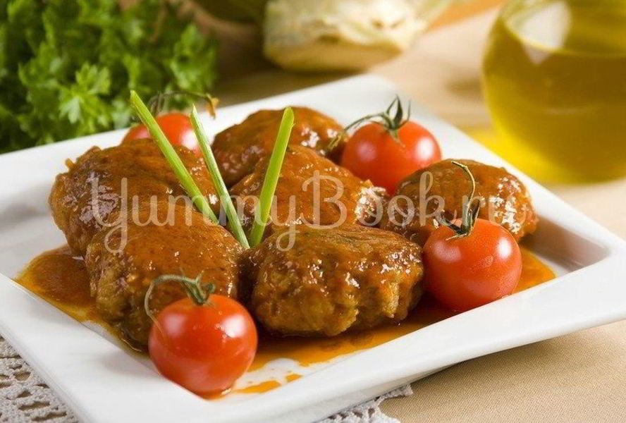 Ленивые голубцы в томатном соусе