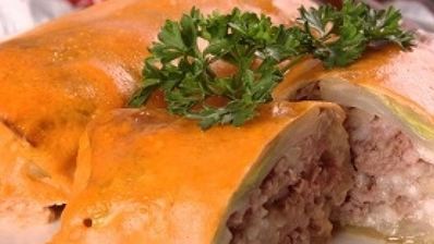 мясные голубцы с рисом