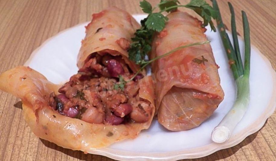 Рецепт постной долмы