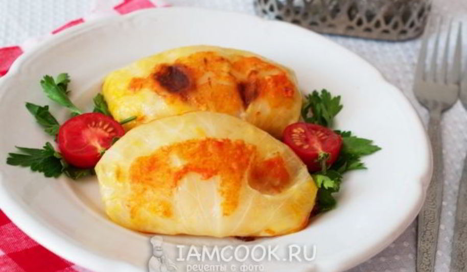 Рецепт постных голубцов с овощами