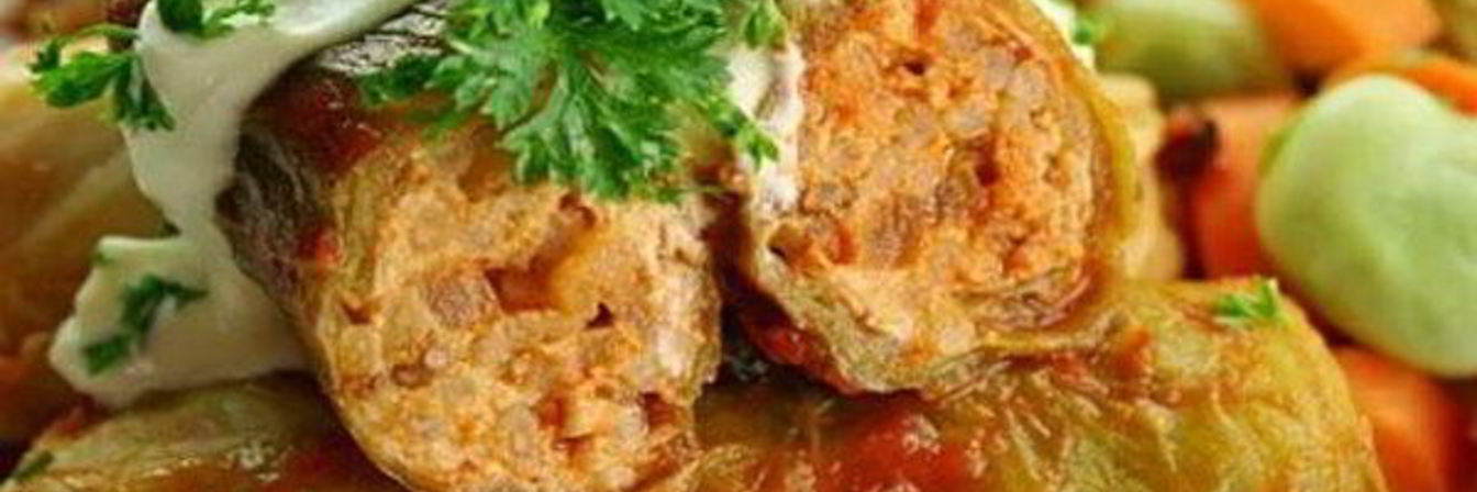 Вкусные голубцы с рисом и свининой