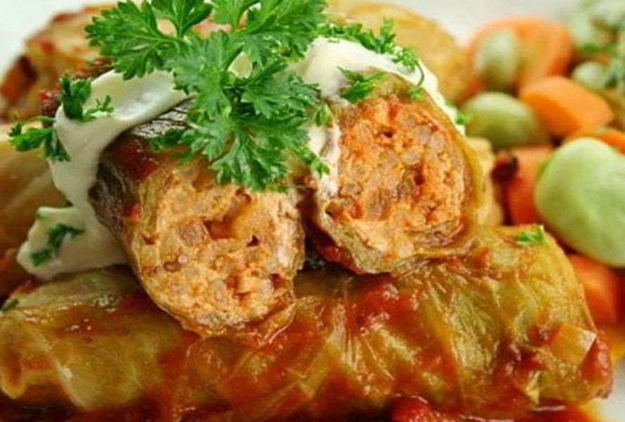 Вкусные голубцы с рисом и свининой
