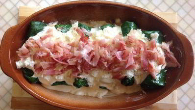 запеченные голубцы из мангольда