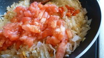 запеченные ленивые голубцы с квашеной капустой