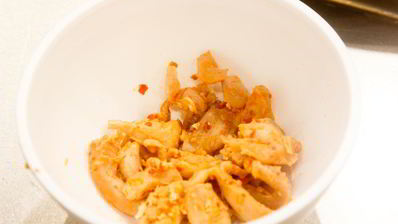 гречневая лапша с курицей терияки