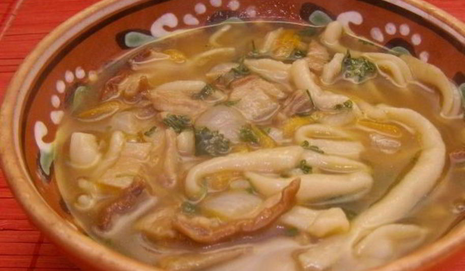 Рецепт грибной лапши из сушеных грибов