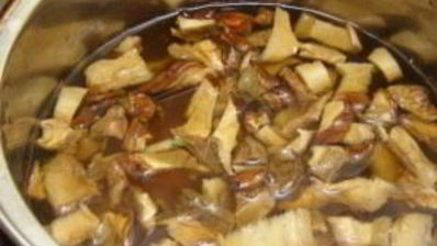 грибная лапша из сушеных грибов