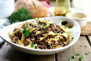 Древесные грибы с мясом