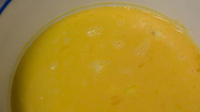 гренка с маскарпоне и нектаринами