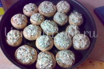 Грибы фаршированные