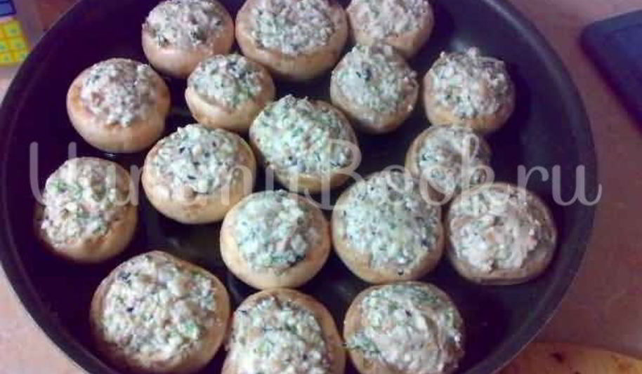 Рецепт грибов фаршированных