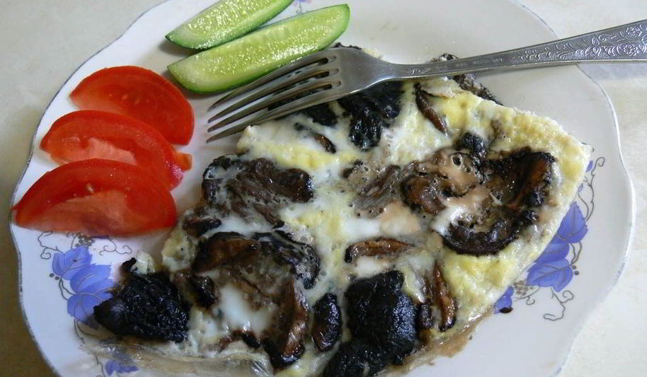 Рецепт грибов на сковороде