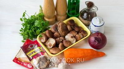 грибы по-корейски