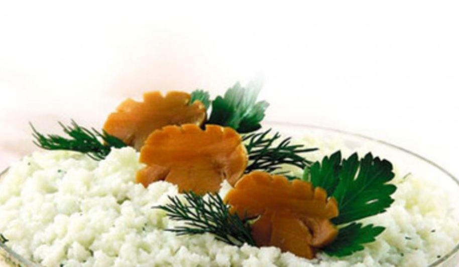 Рецепт грибов под снегом