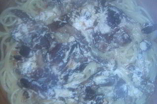 Грибы в сливочном соусе