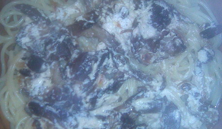 Рецепт грибов в сливочном соусе