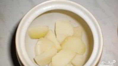 грибы в сметане в горшочке