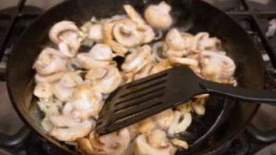 грибы, запеченные с сыром