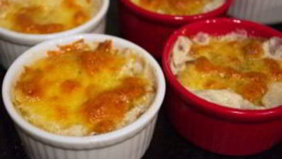 грибы, запеченные с сыром