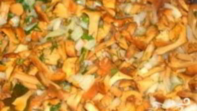 лисички в духовке