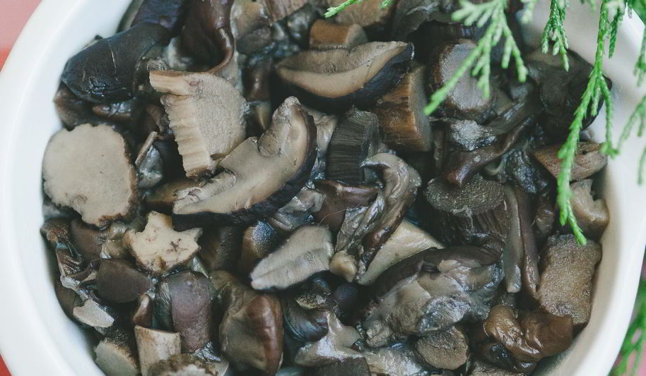 Рецепт отварных лесных грибов