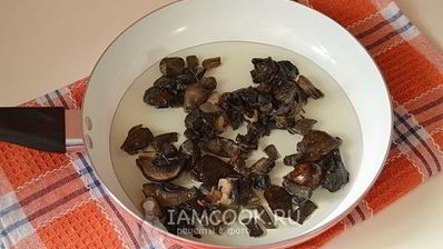 подберезовики жареные с картошкой