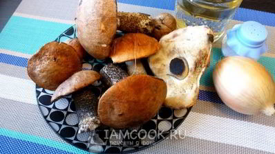 подберезовики жареные