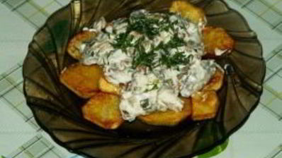 подосиновики, тушеные в сметане