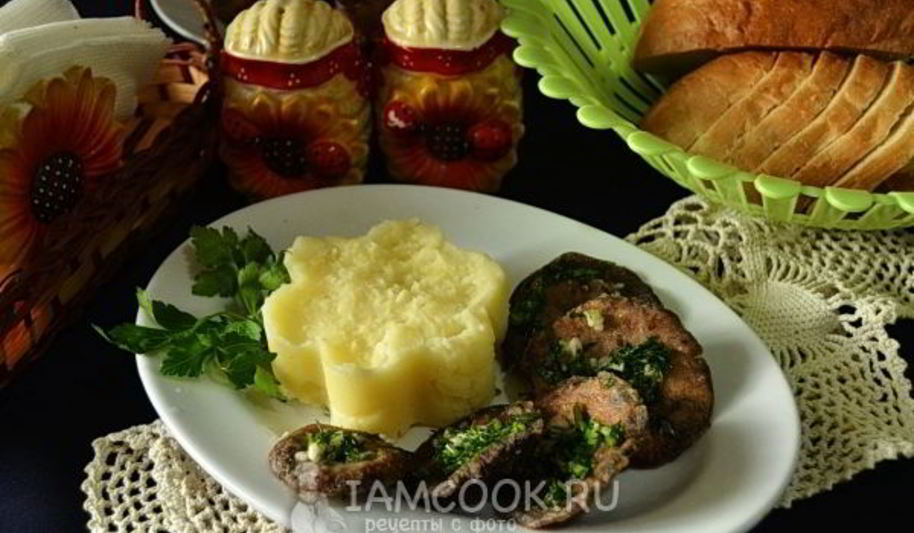 Рецепт рыжиков жареных