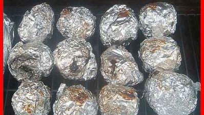 шампиньоны фаршированные с беконом