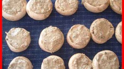 шампиньоны фаршированные с беконом