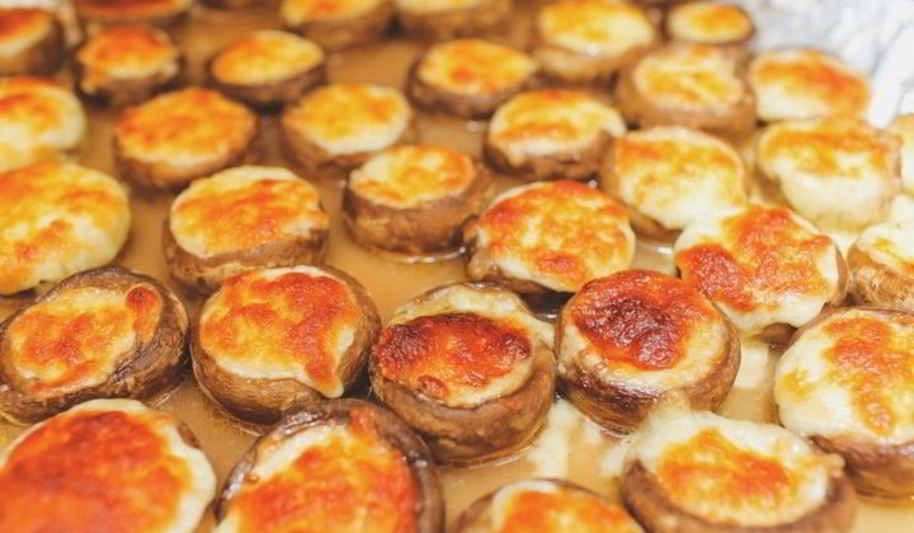 Рецепт шампиньонов, фаршированных сыром