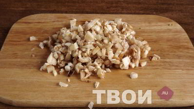 шампиньоны фаршированные ветчиной