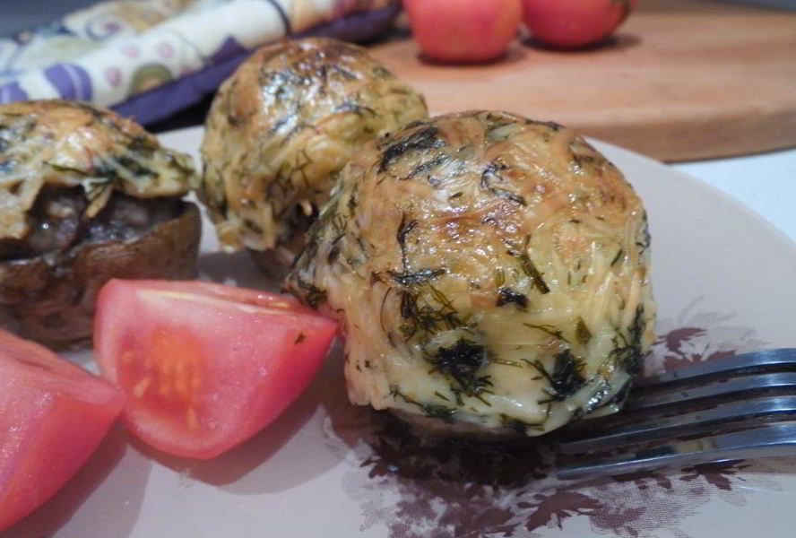 Шампиньоны фаршированные