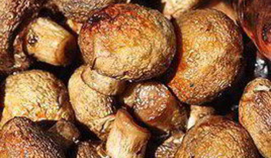 Рецепт шампиньонов на мангале