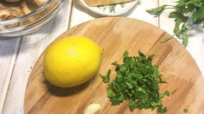 шампиньоны в духовке целиком