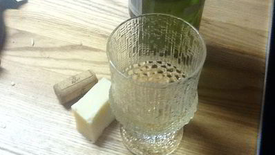 шампиньоны в вине и сливках